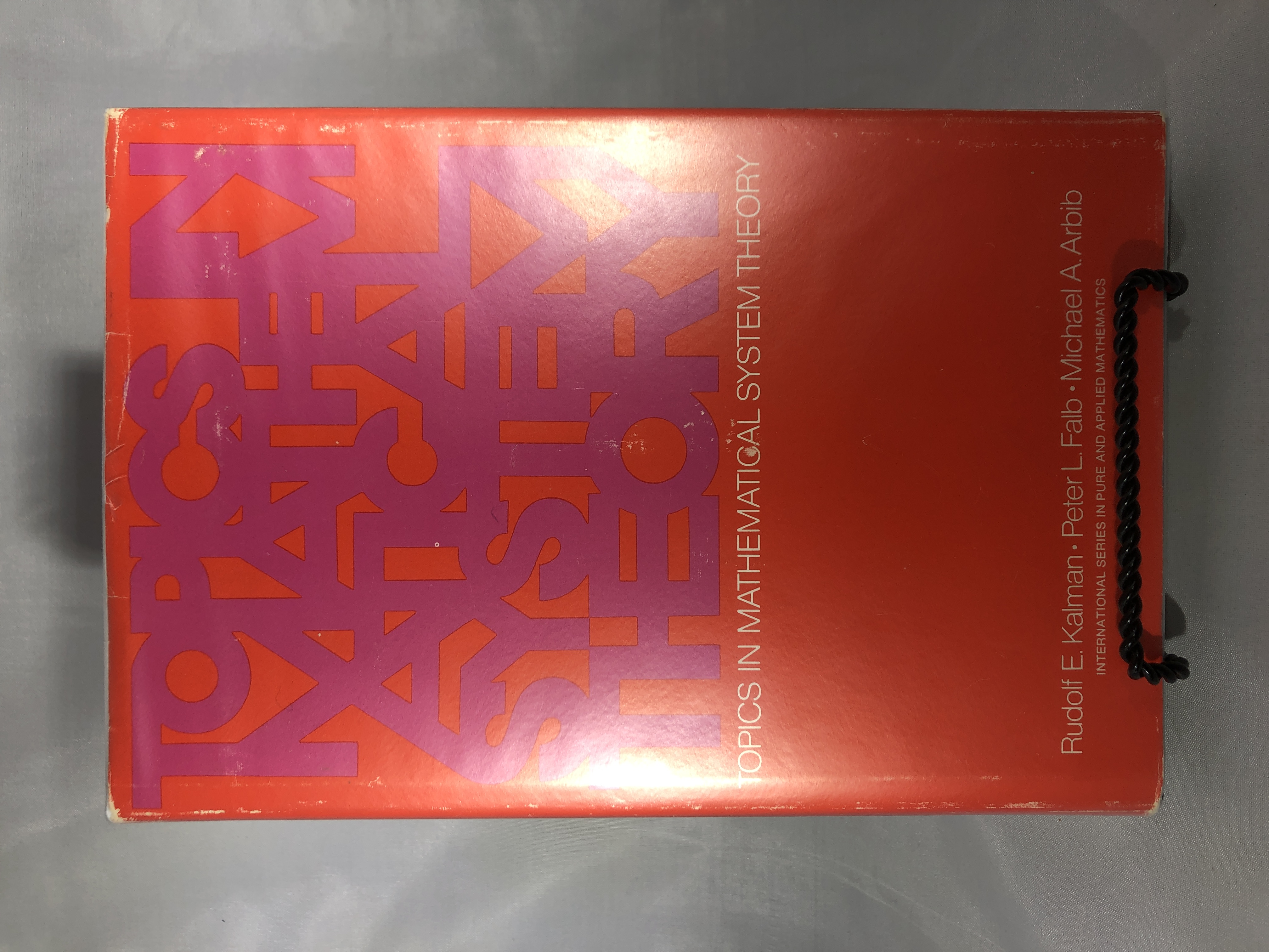 Image for Topics in Mathematical System Theory