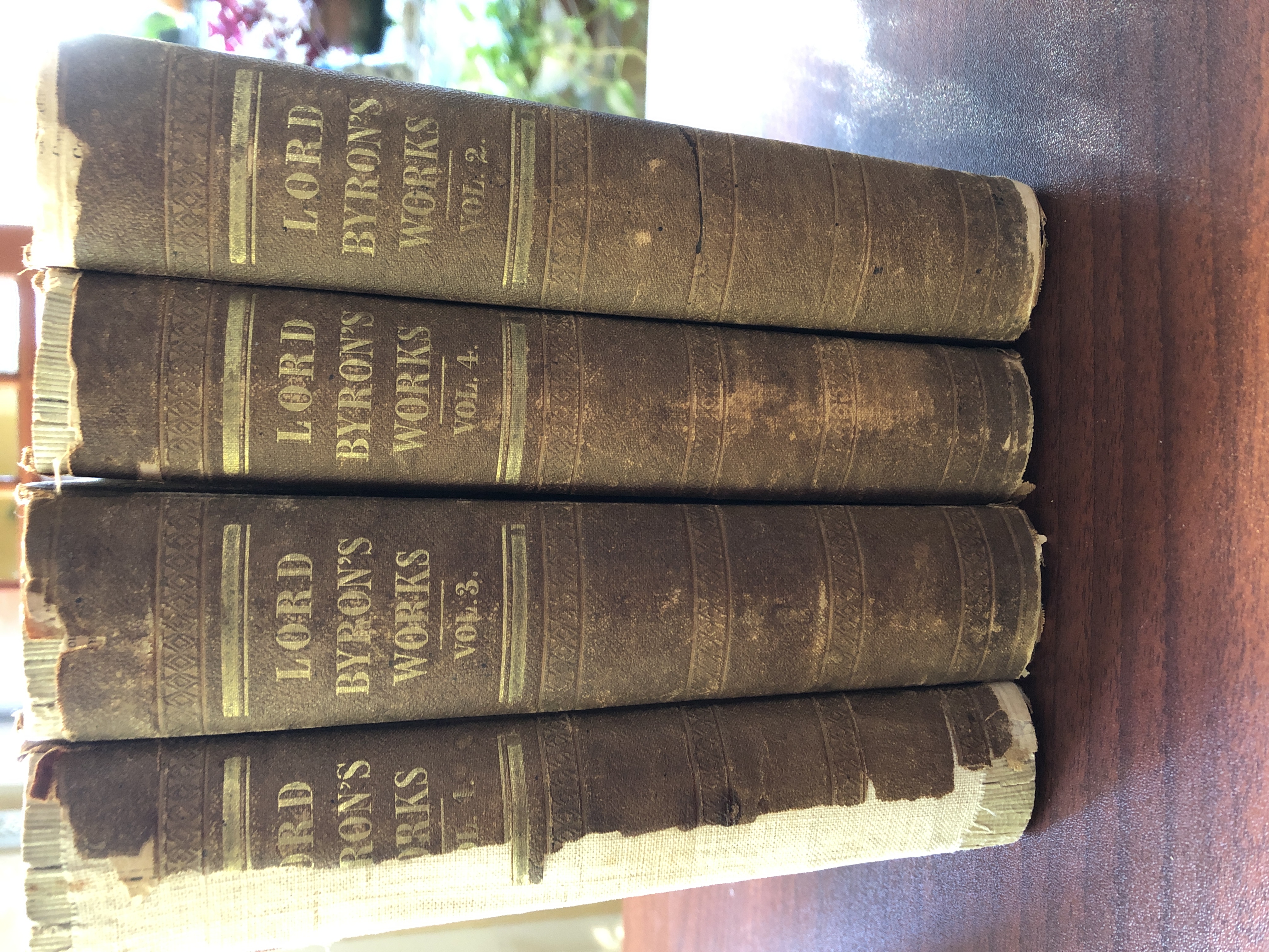 Image for Lord Byron Works Four Volume Set