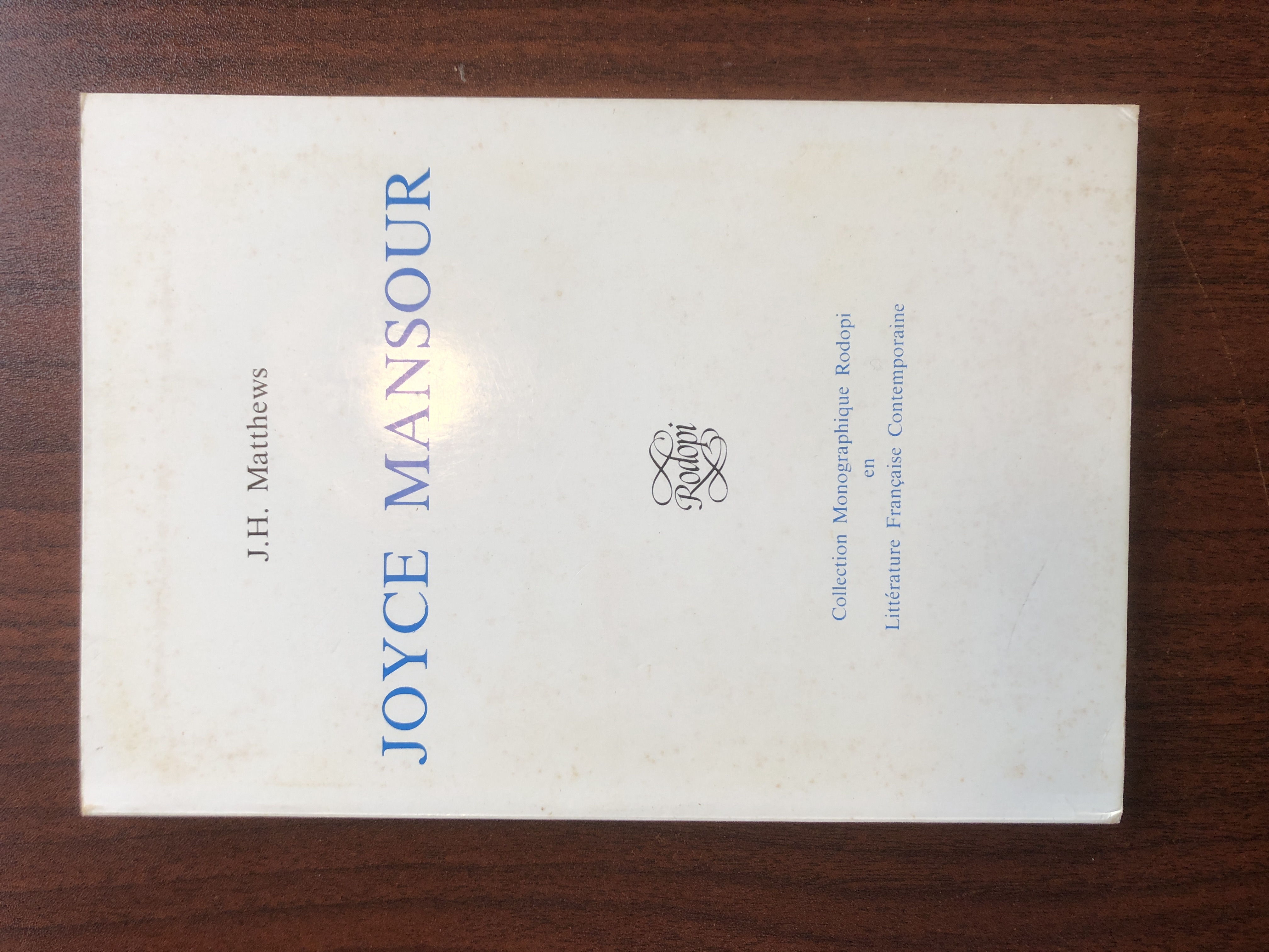Image for Joyce Mansour
