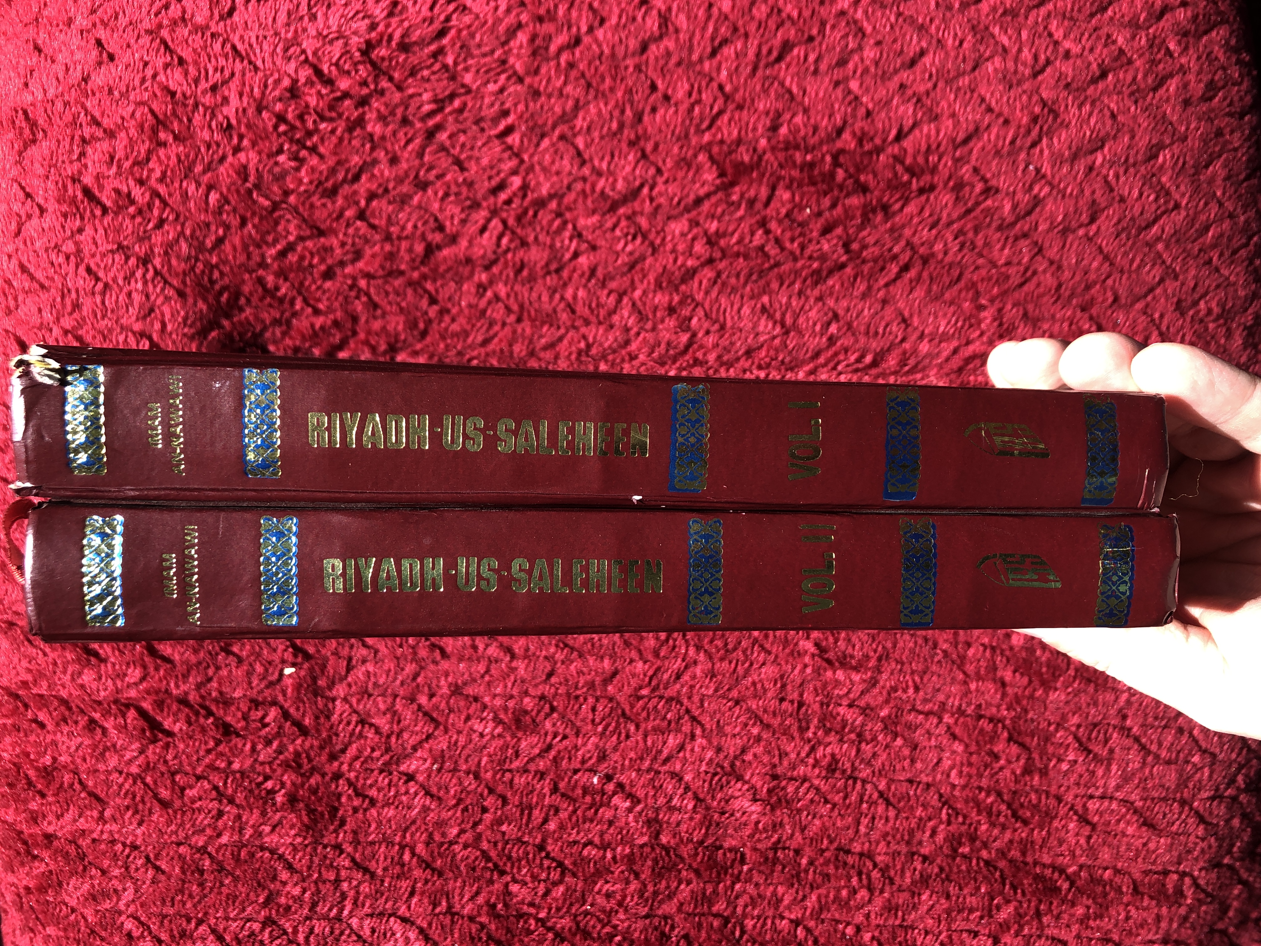 Image for Riyad al-salihin: Riyadh-us-saleheen : Arabic-English 2 Volumes