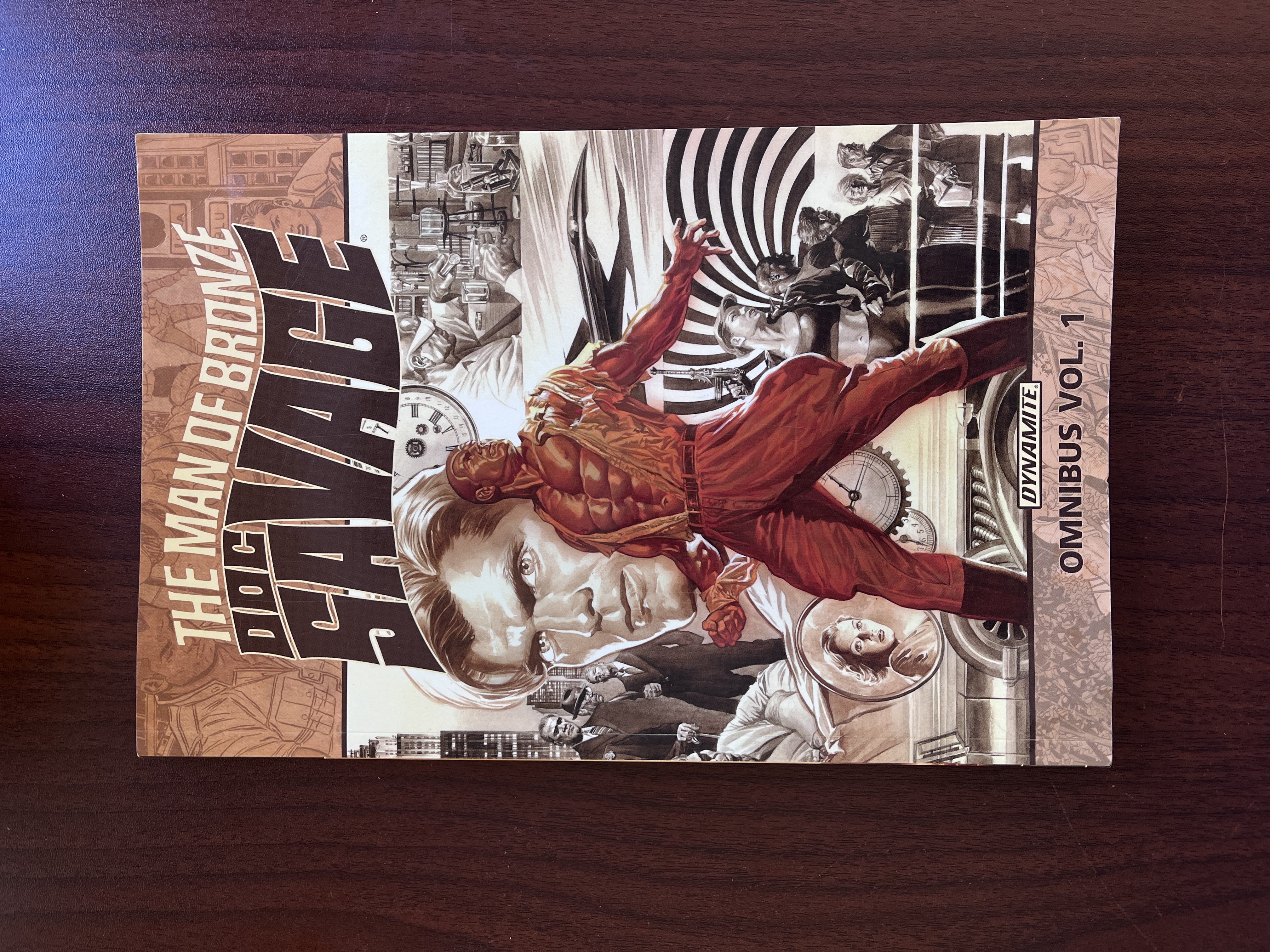 Image for "Doc Savage The Man of Bronze, Omnibus Vol.1"