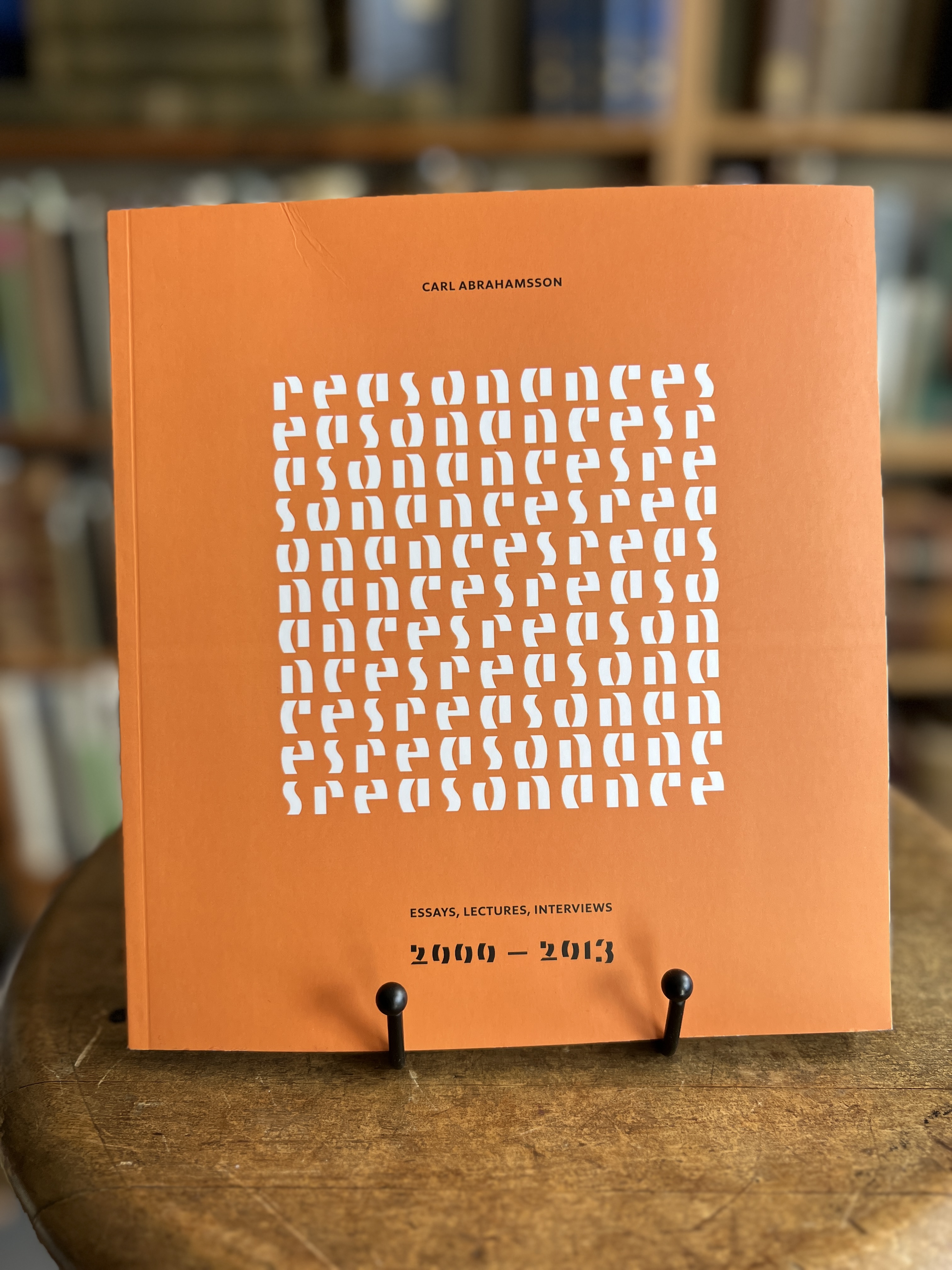 Image for "Reasonances 2000-2013: Essays, Lectures, Interviews"
