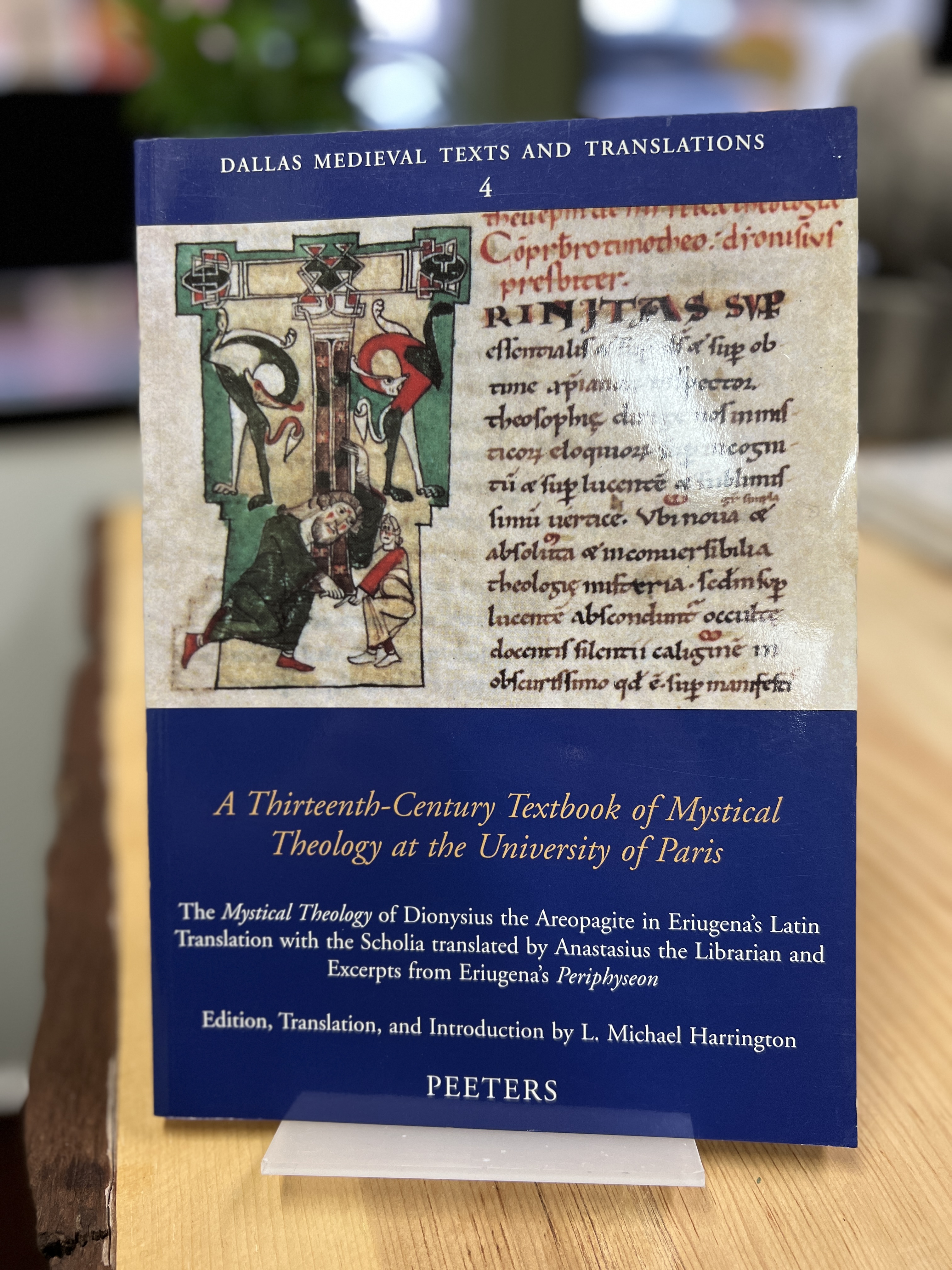 Image for A Thirteenth-century Textbook of Mystical Theology at the University of Paris