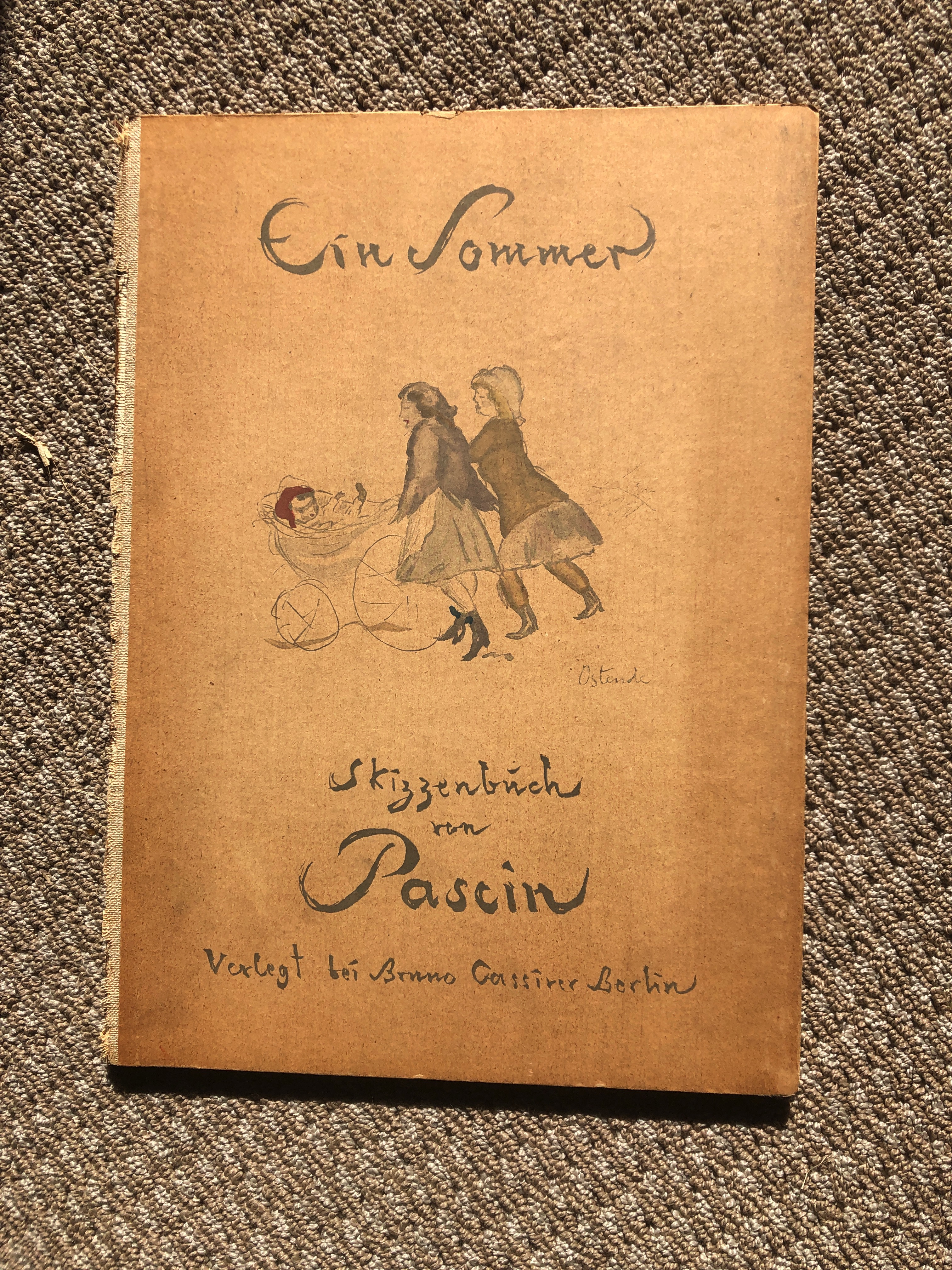 Image for Ein Sommer Skizzenbuch von Pascin