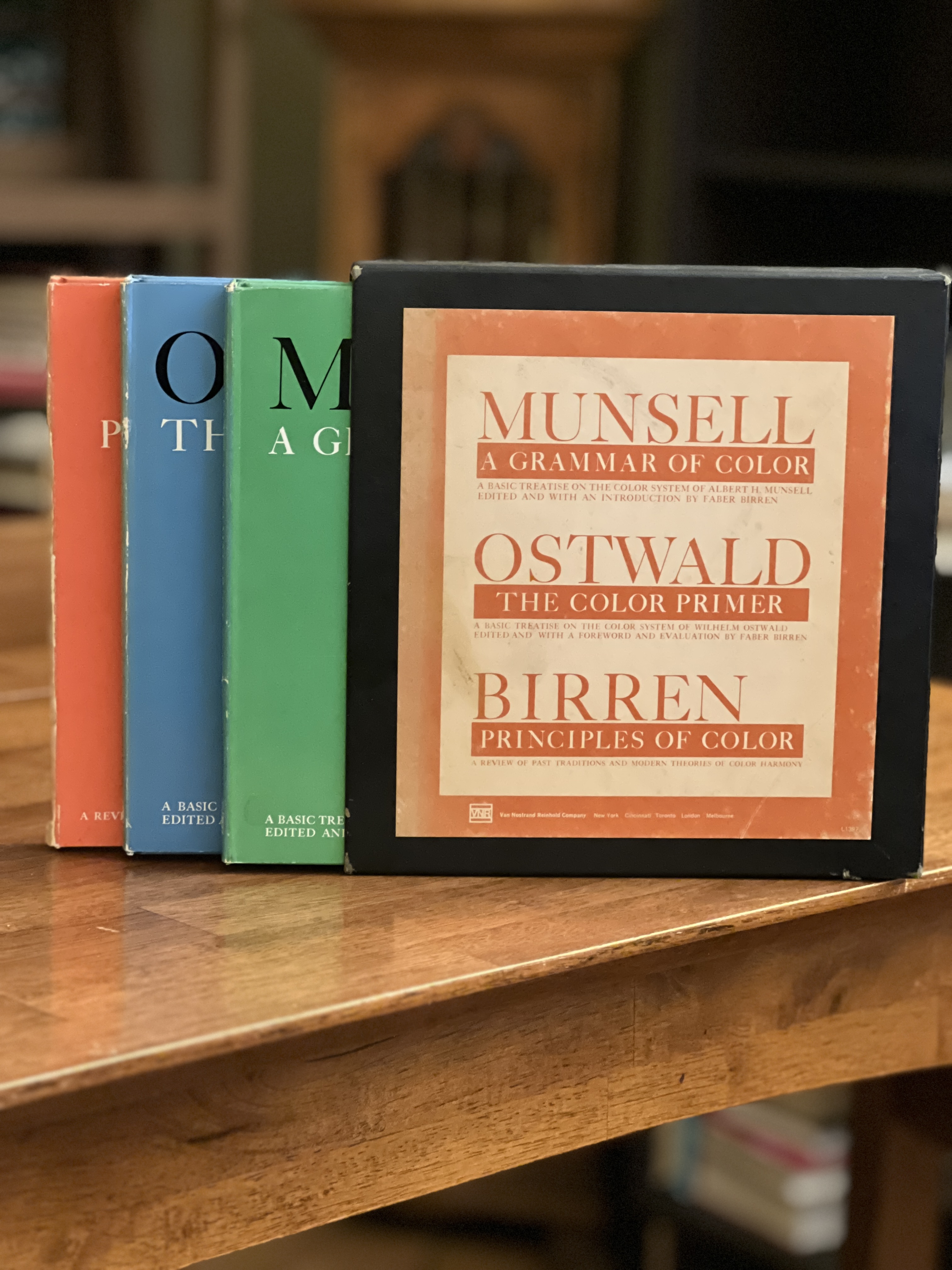 Image for A Grammar of Color / The Color Primer / Principles of Color -- 3-Volume Set in Slipcase