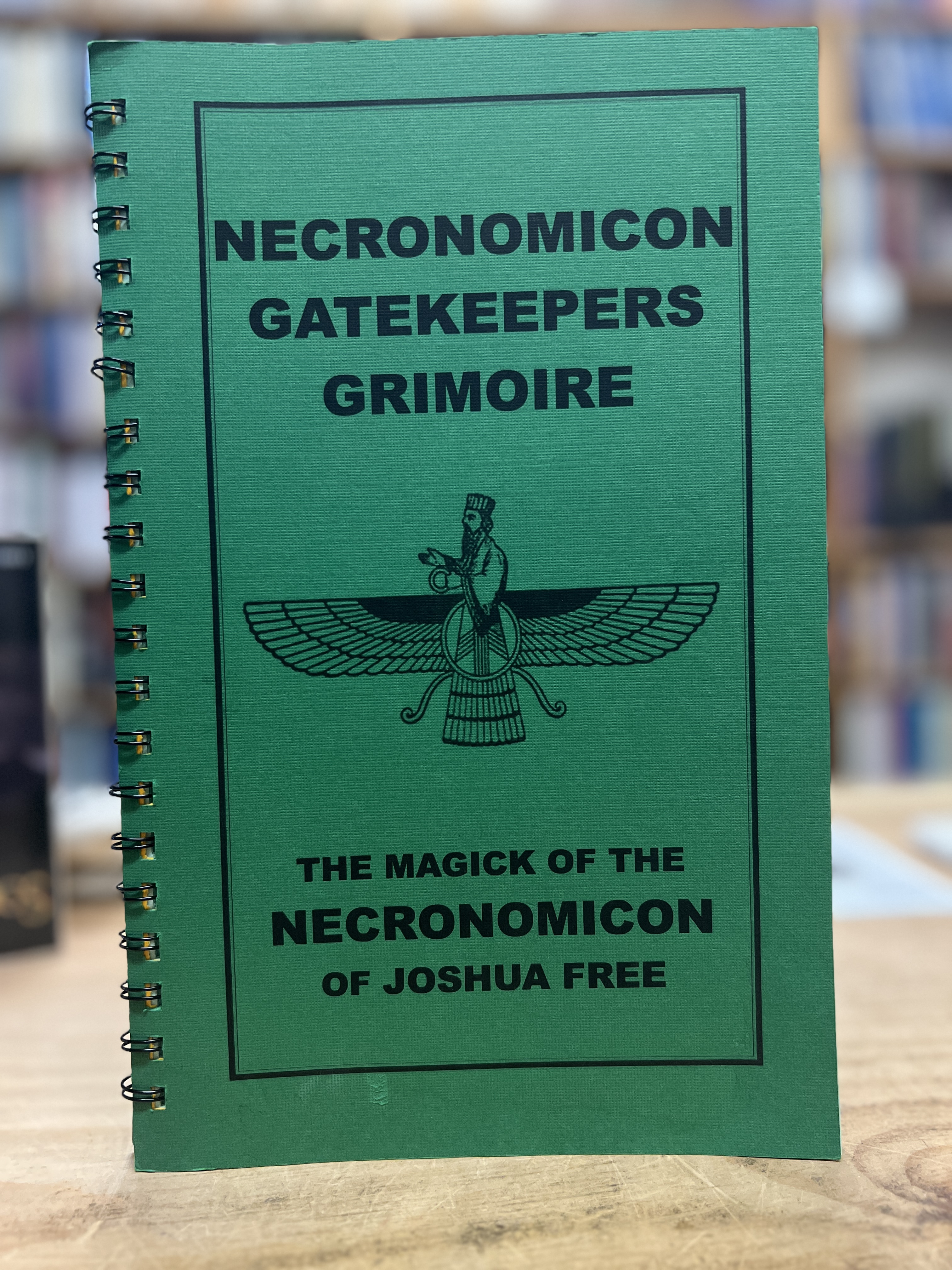 Necronomicon Gatekeepers Grimoire Emerald Edition