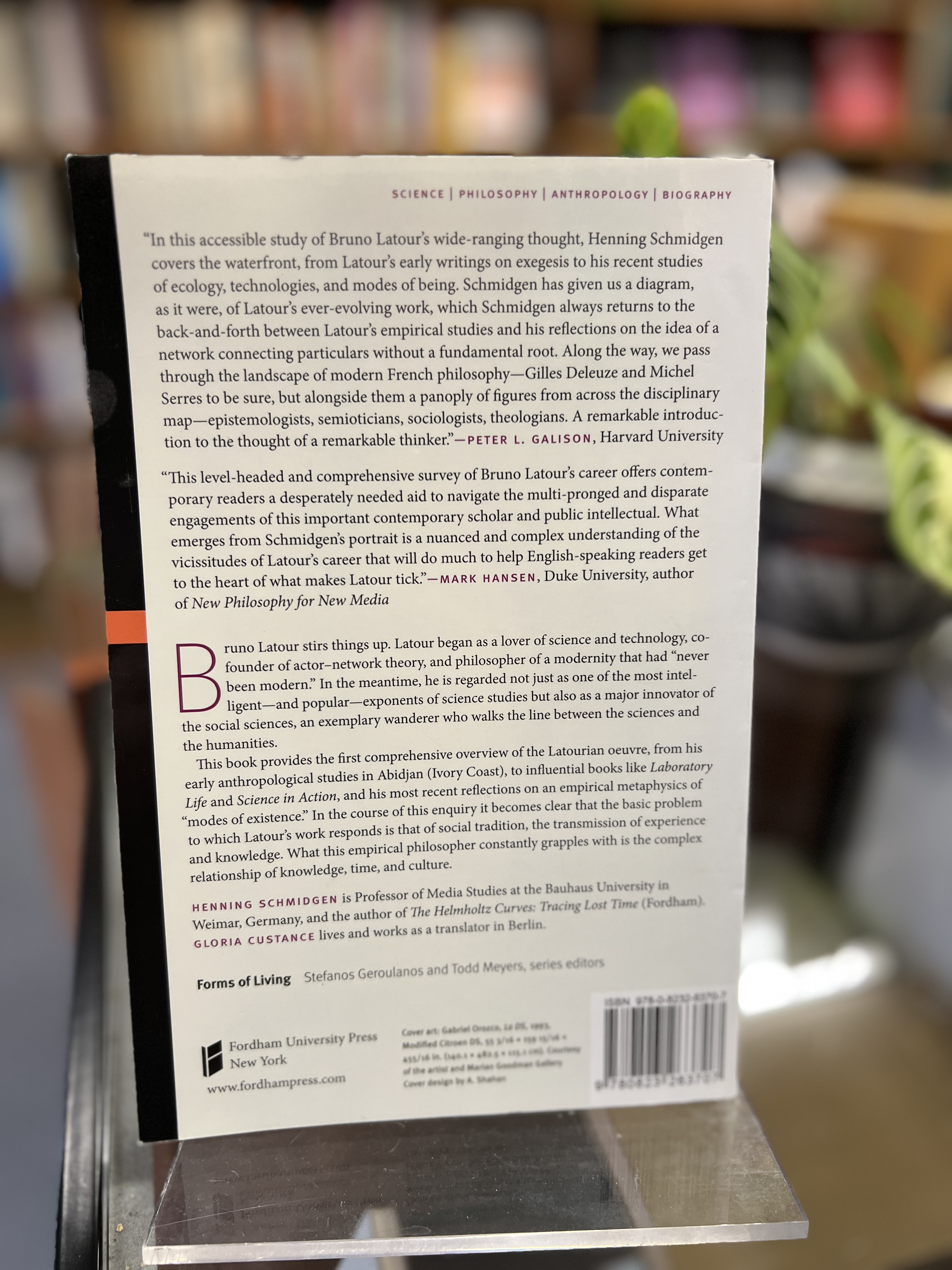 Bruno Latour in Pieces: An Intellectual Biography
