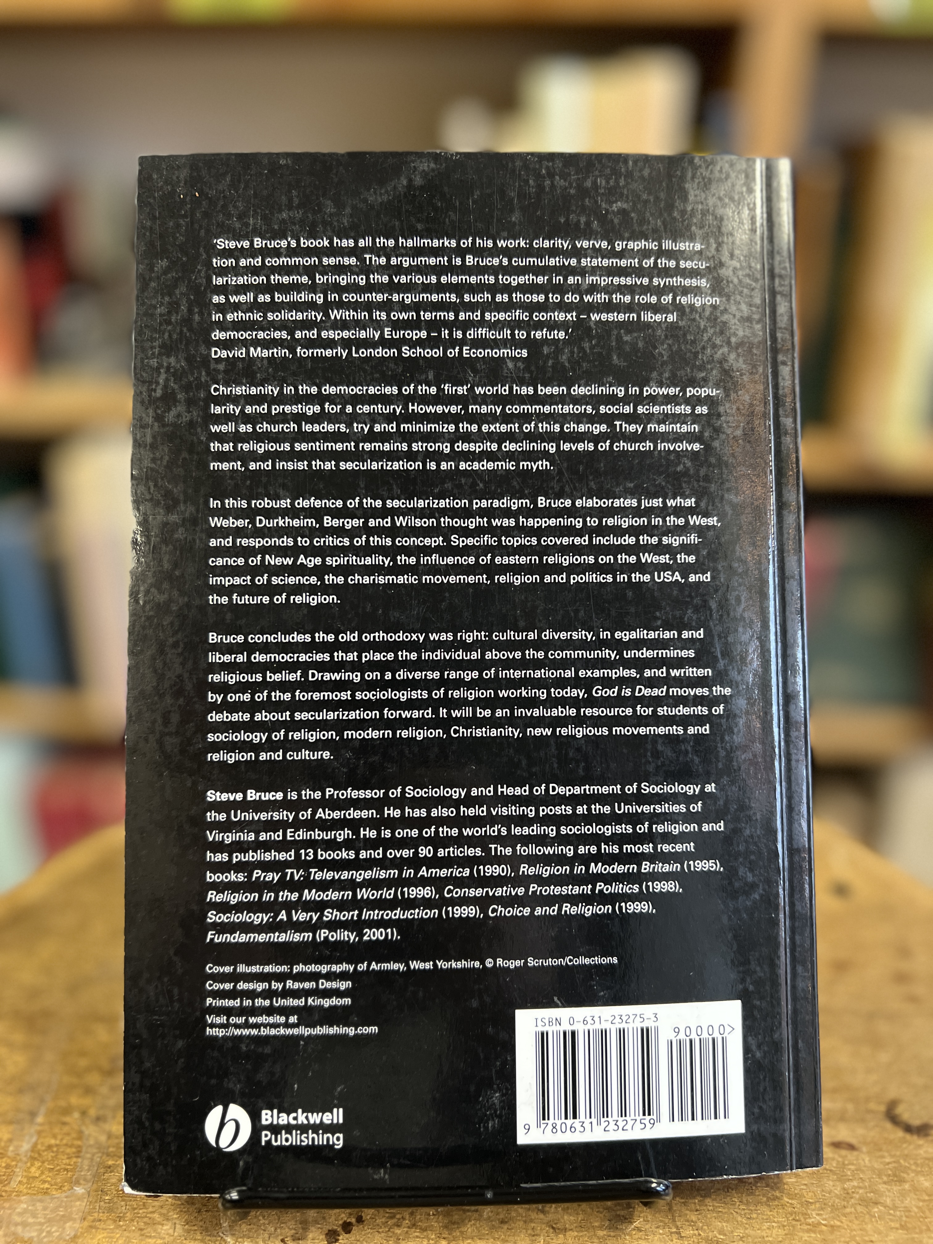 God is Dead: Secularization in the West