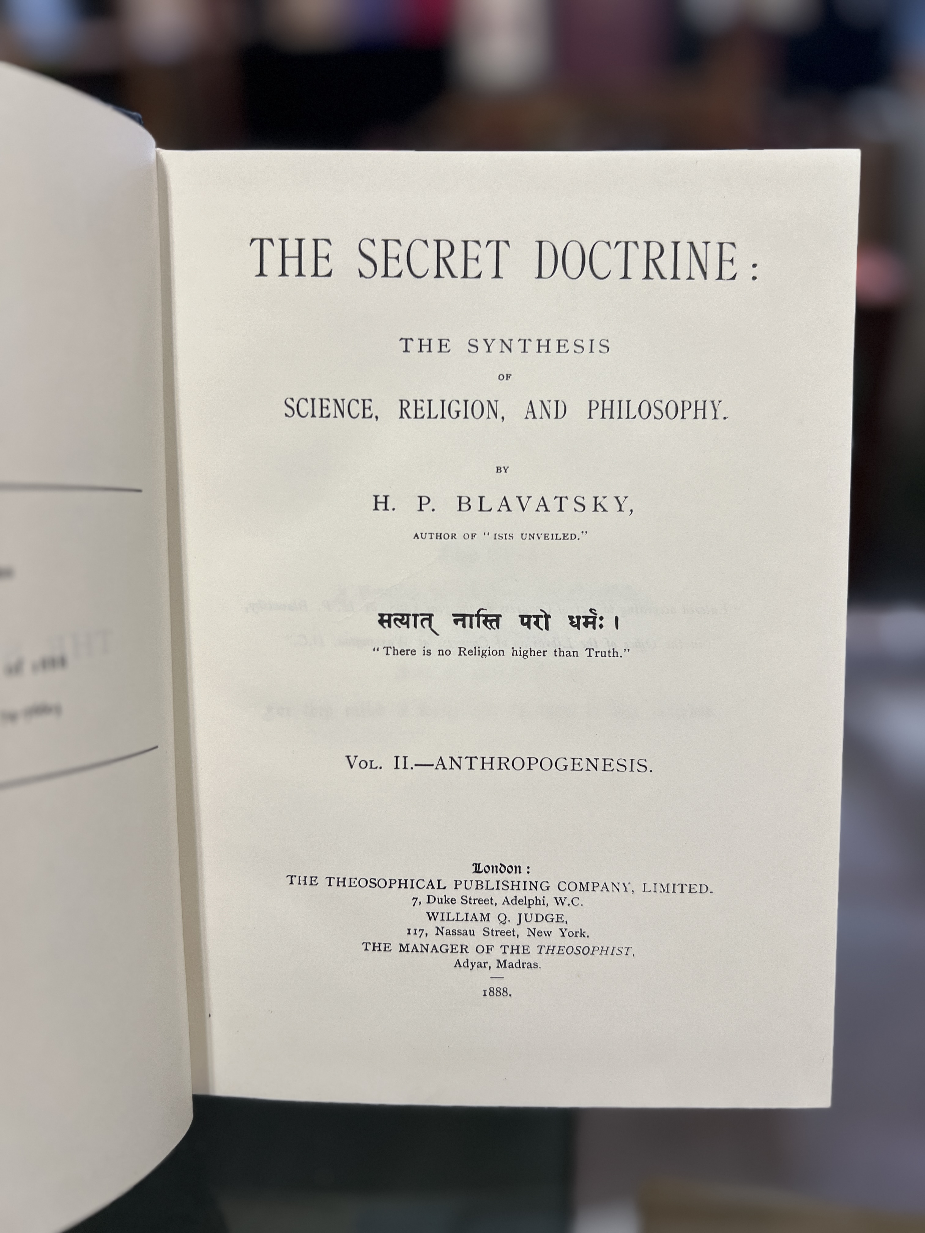 The Secret Doctrine Vol II