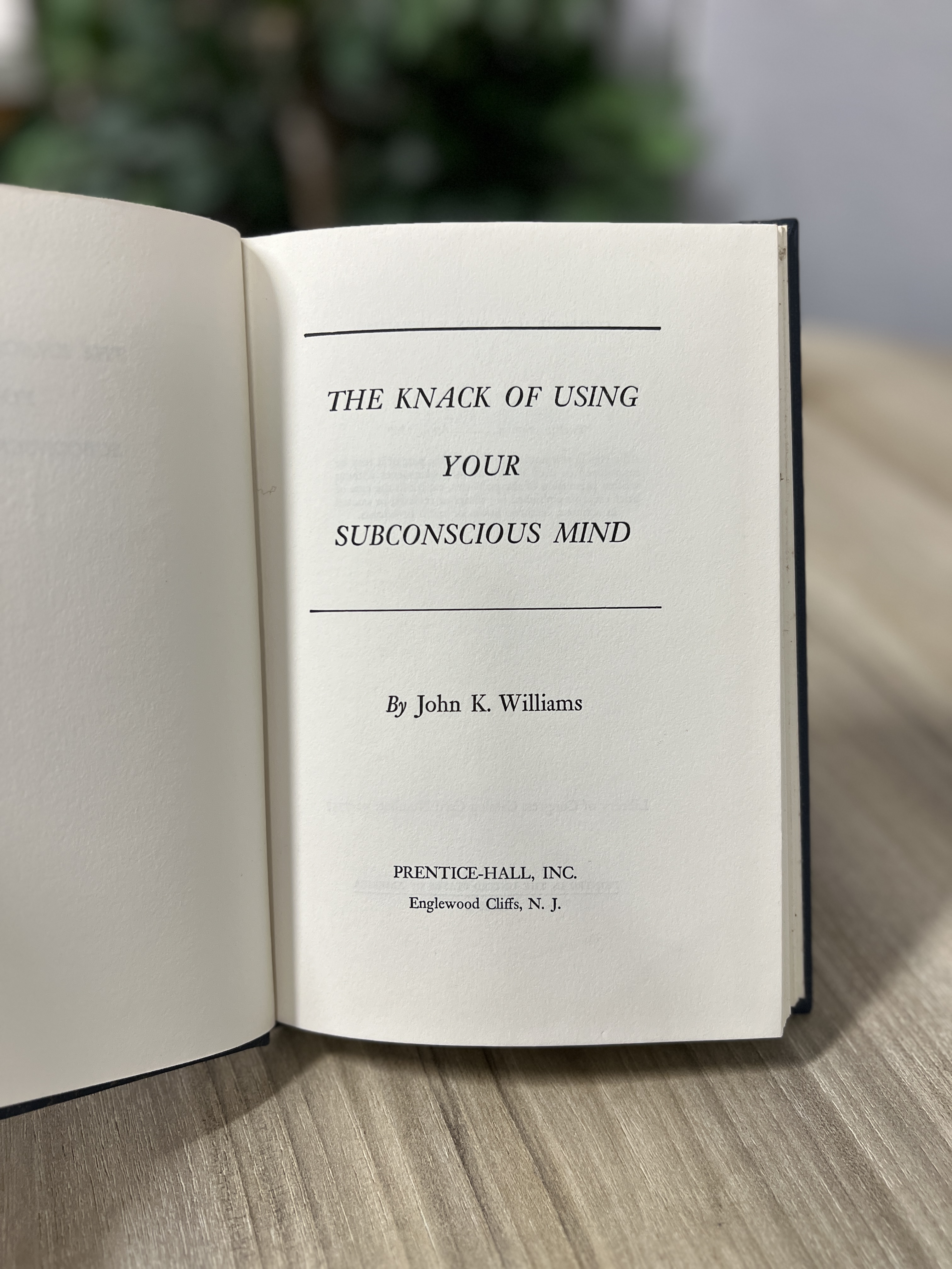 The Knack of Using Your Subconscious Mind