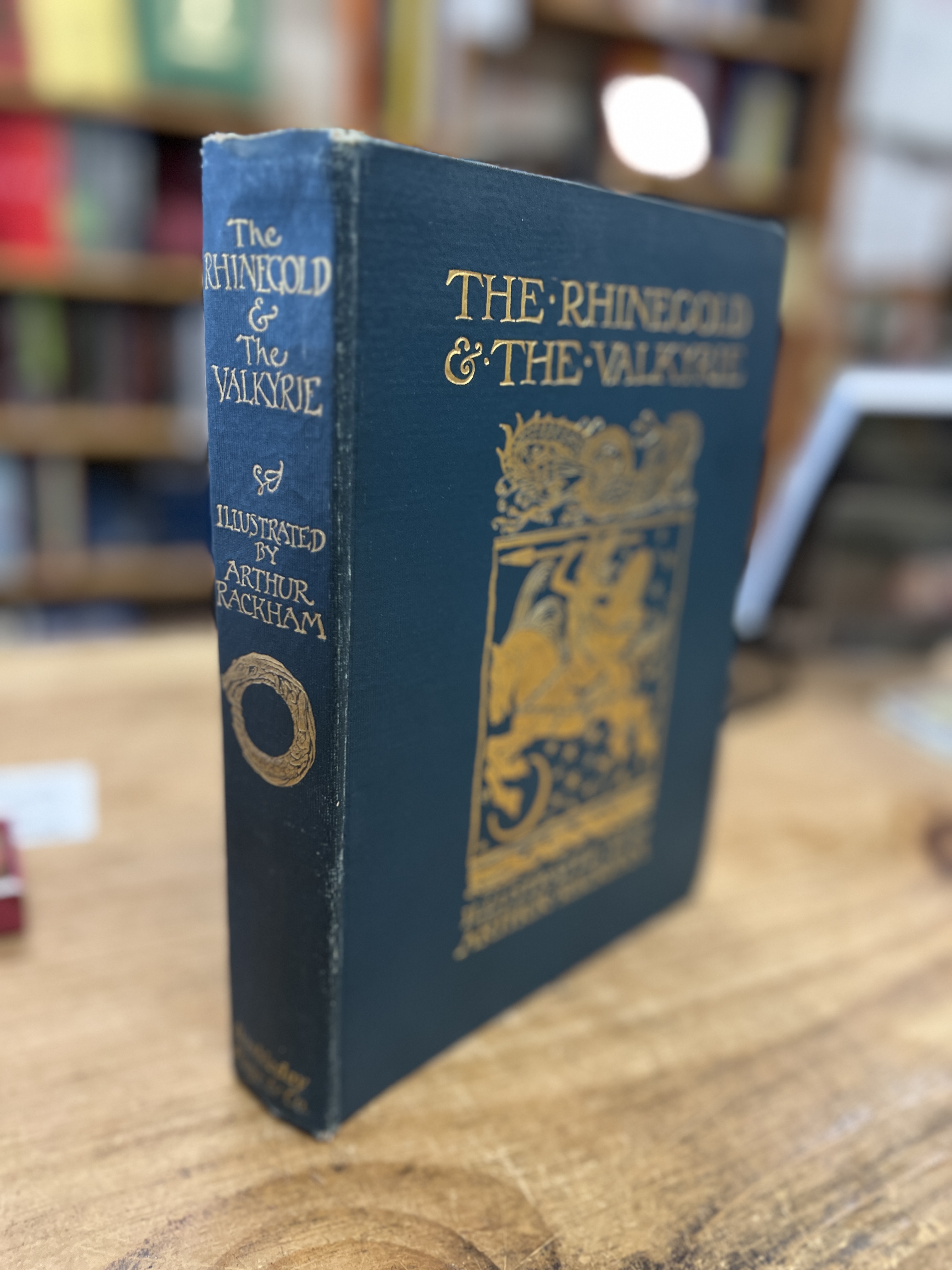 The Rhinegold & the Valkyrie: Arthur Rackham