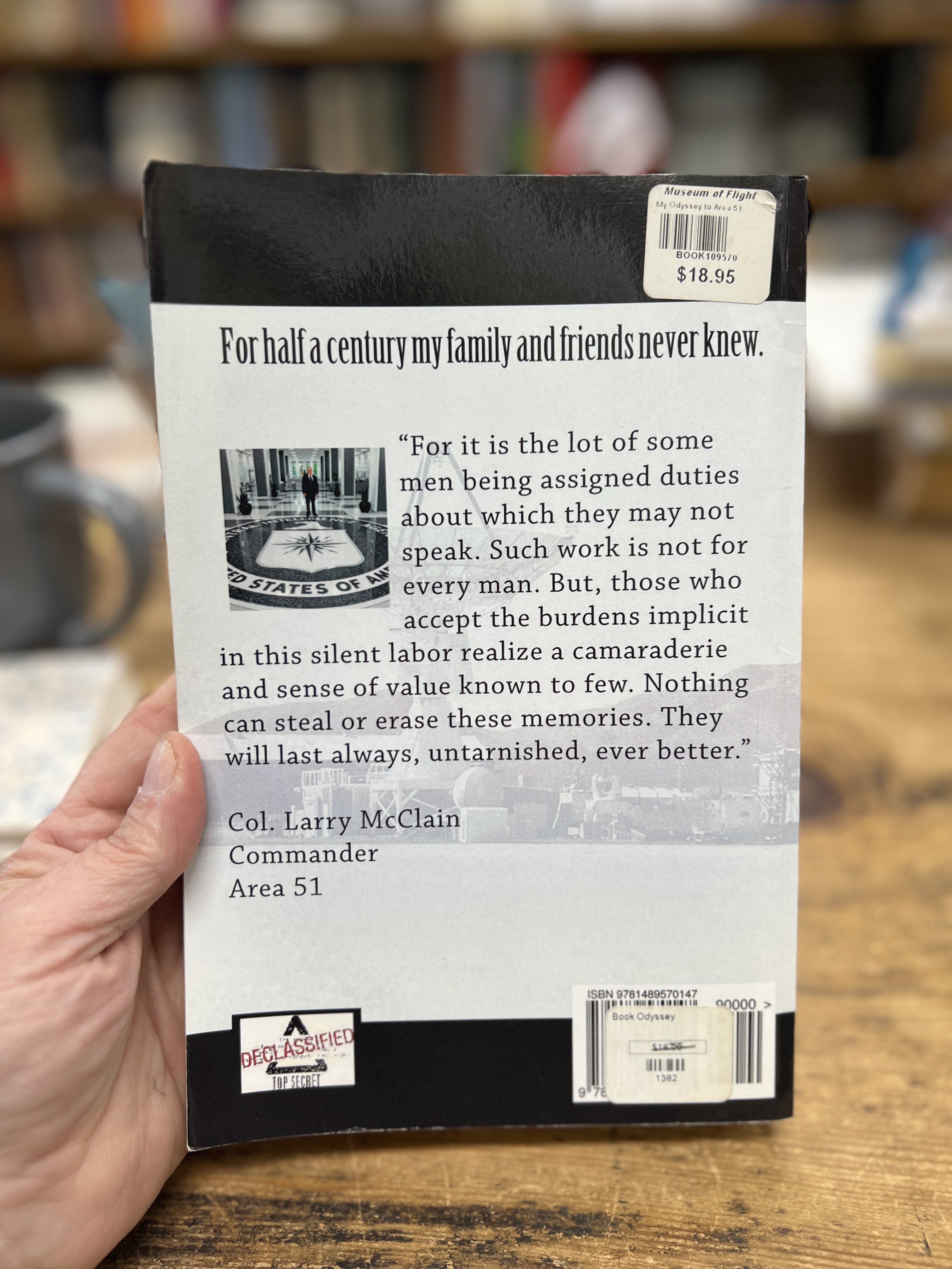 My Odyssey to Area 51 Signed