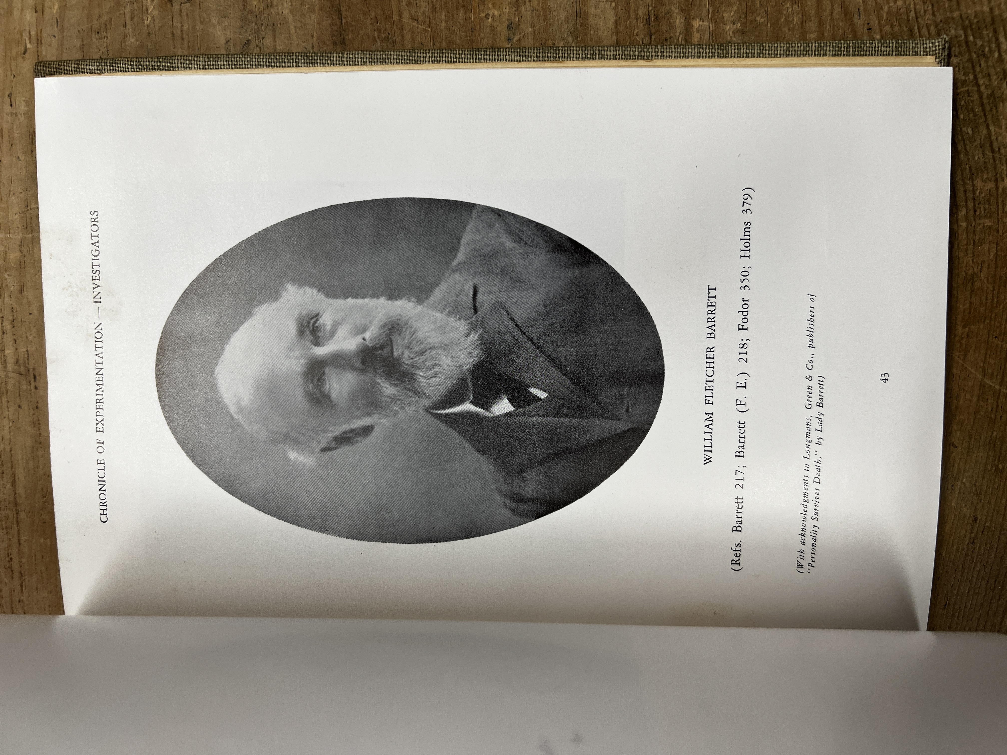 Index to Psychic Science