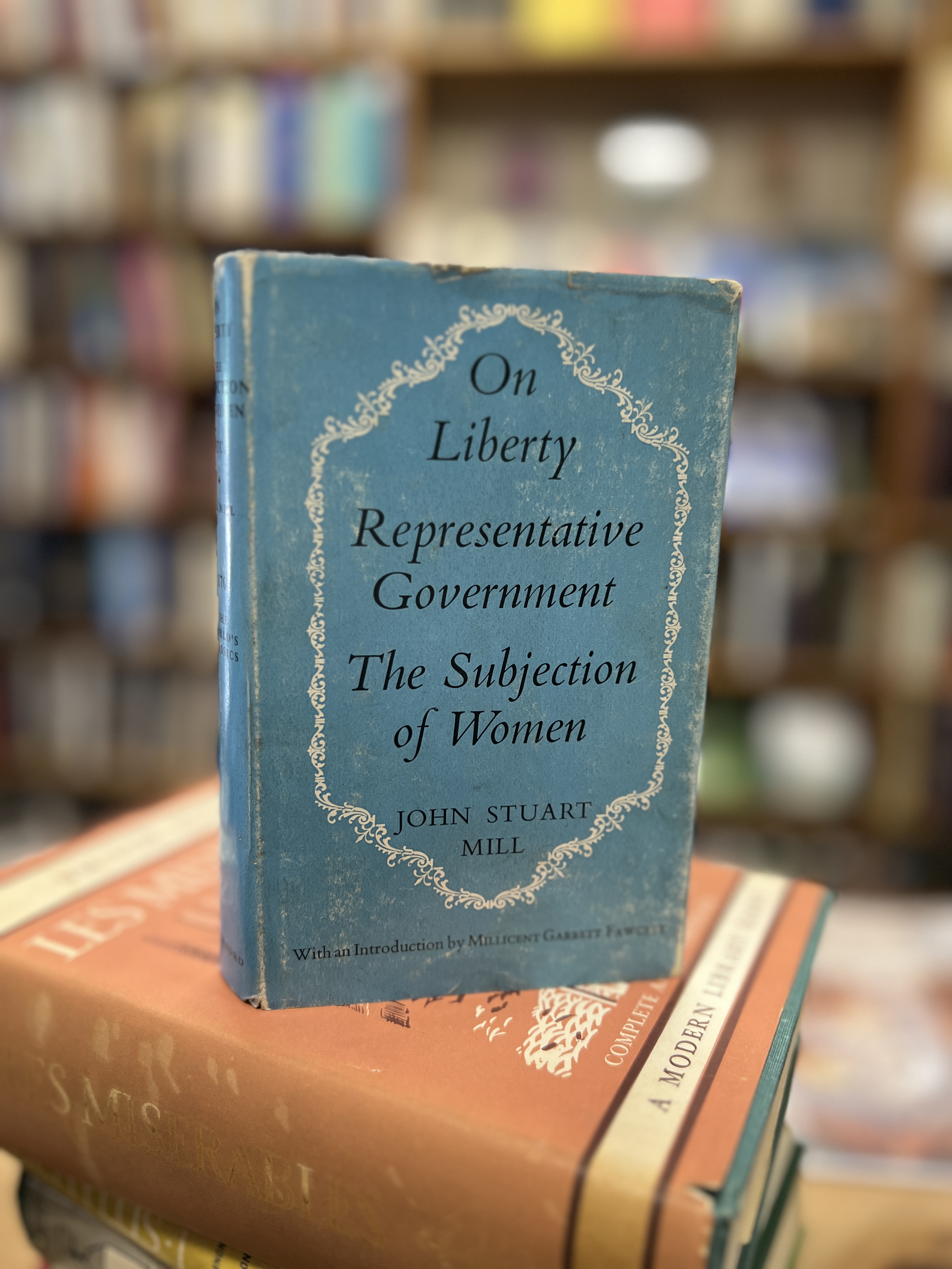 On Liberty Representative Government The Subjection of Women