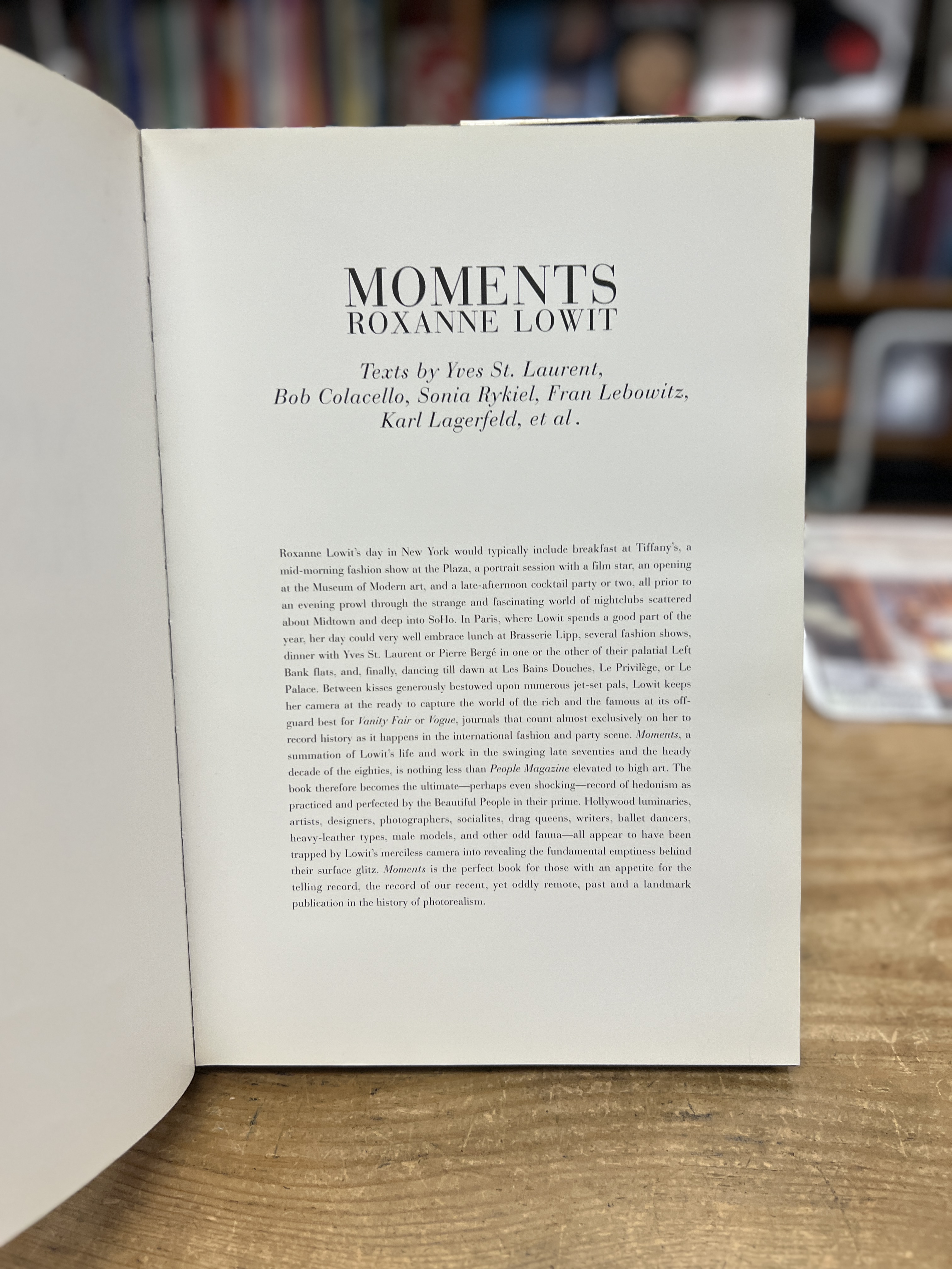 Moments: Photographs